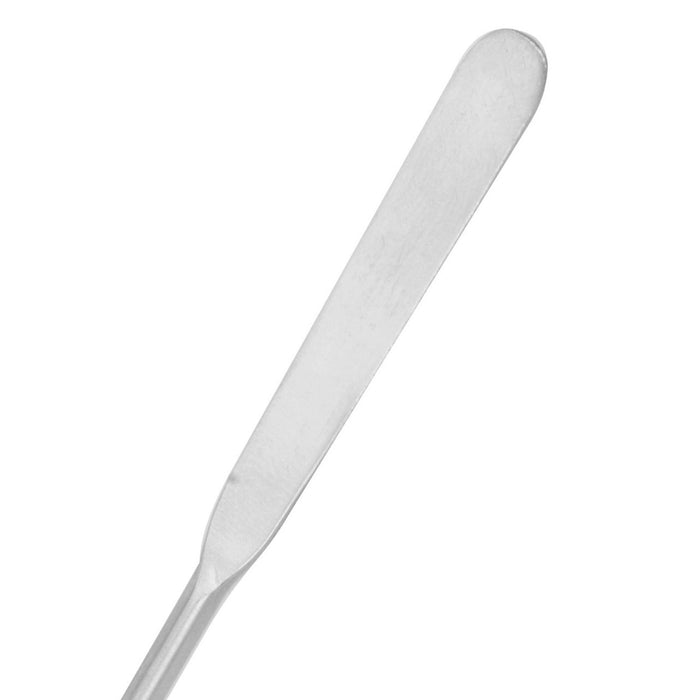10PK Semi-Micro Spatulas, 7.9" - Stainless Steel - Dual Blade