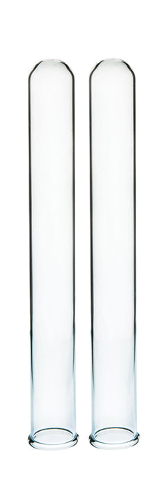 Eisco Labs 25ml Borosilicate Test tubes with inverse scale and graduations