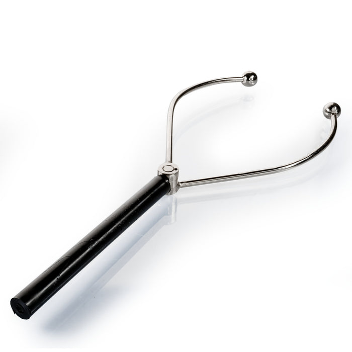 Eisco - Electrostatic Discharge Tongs, 20 cm - Insulated Handle with Adjustable Brass Spheres - Ideal for Safely Discharging Electrostatic Generators