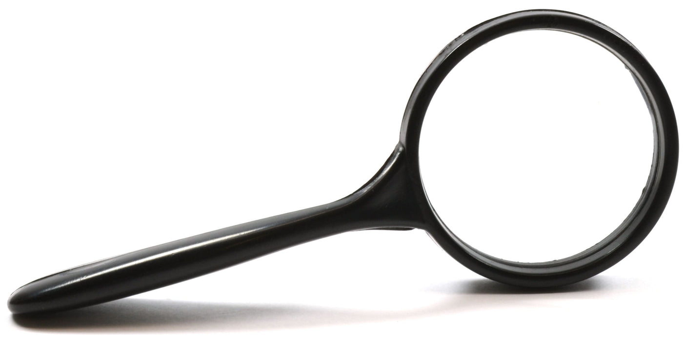 Magnifying Glass - 50mm Diameter, 15cm Focal Length - Reading Lens - Eisco Labs