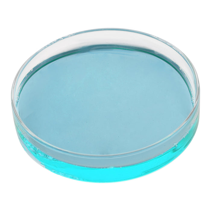 Petri Dish, 3.93" (100mm) - Beaded Edges - Easy to Sterilize for Repeated Use - Borosilicate Glass - Eisco Labs