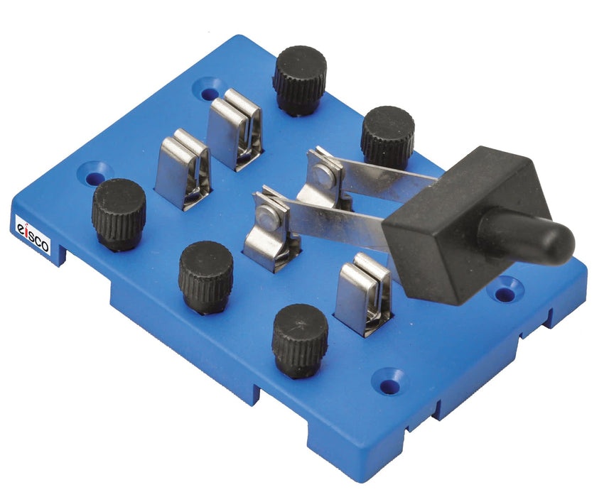 Eisco Labs Knife Switch, double pole - double throw