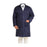 Laboratory Coat - Small - Polyester, Cotton Drill, Long Sleeves, 3 Large Pockets - Navy Blue - Eisco Labs