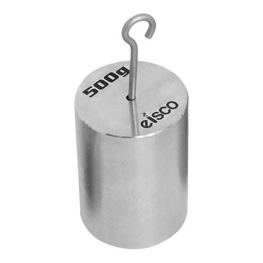 Double Hooked Weight Stainless Steel 500 grams (1.10 Lbs.) Eisco Labs