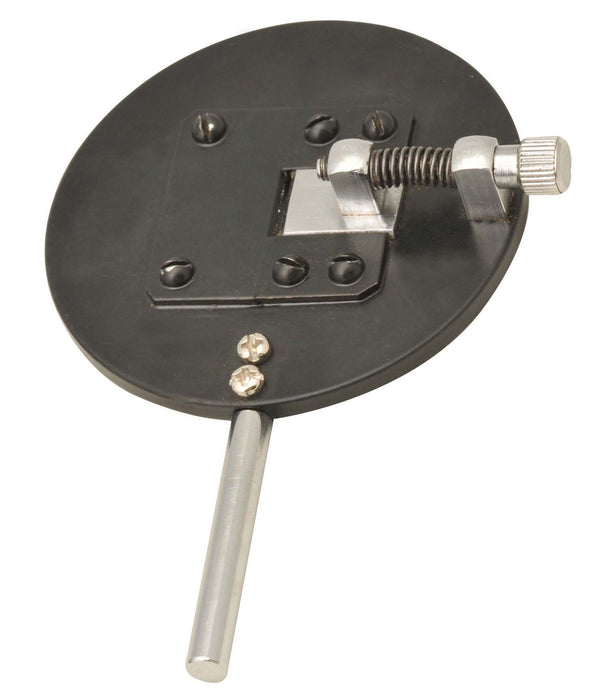 Adjustable Slit for Optics Bench, 4mm Spring Loaded Precision Slit, Rod Attachment for Bench/Base - Eisco Labs