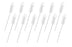 12PK Nylon Cleaning Brushes, 12.25" - Fan Shaped End - 1.5" Diameter