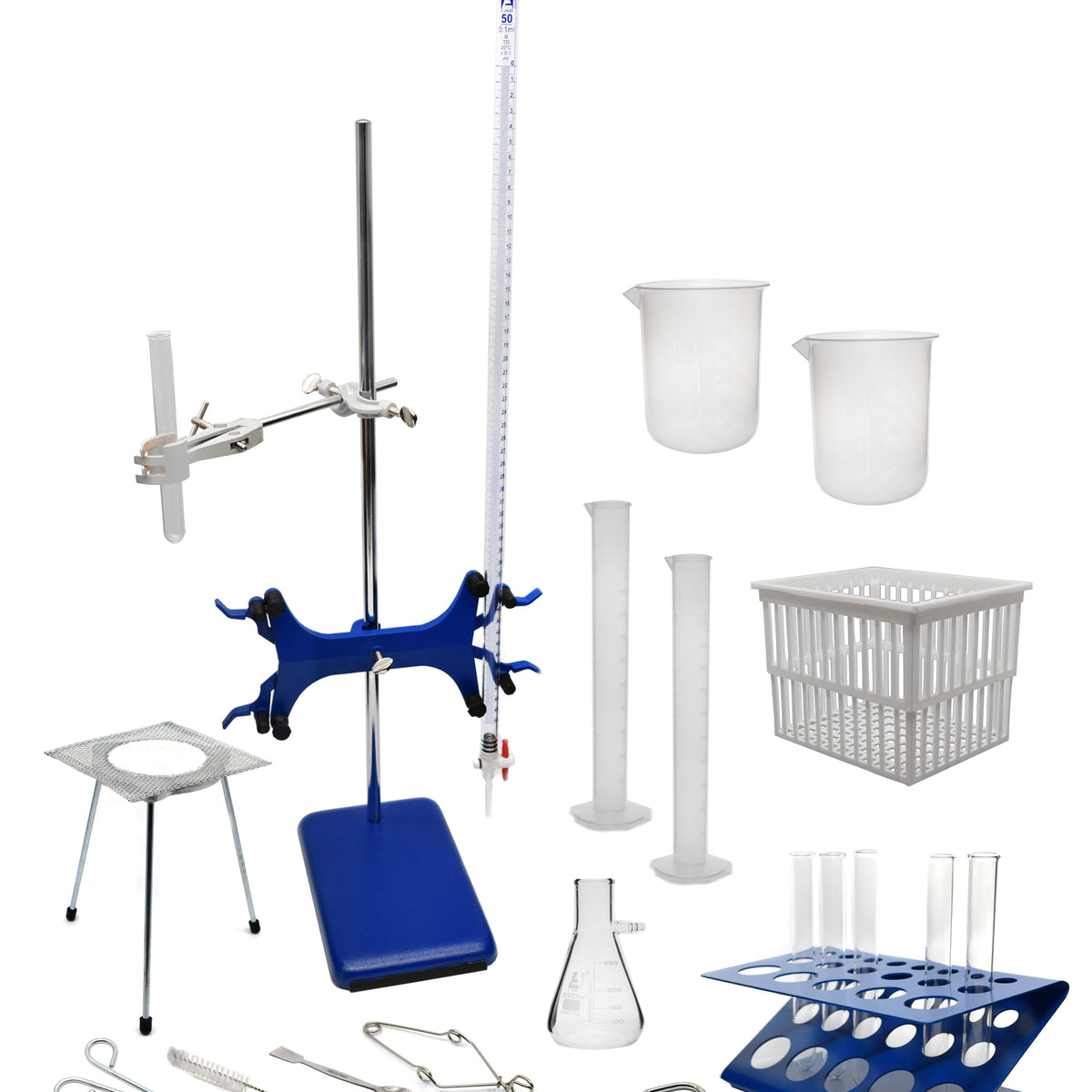 67 Piece Set - Complete Research Grade Lab Starter Kit - Includes Beak ...