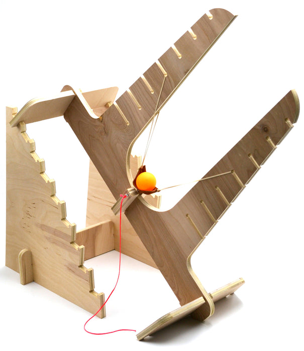 Projectile Motion Slingshot Kit - STEM Learning - Garage Physics by Eisco