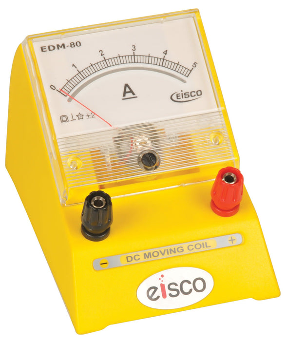 Eisco Labs Moving Coil Meters DC, Ammeter 0 - 5 A