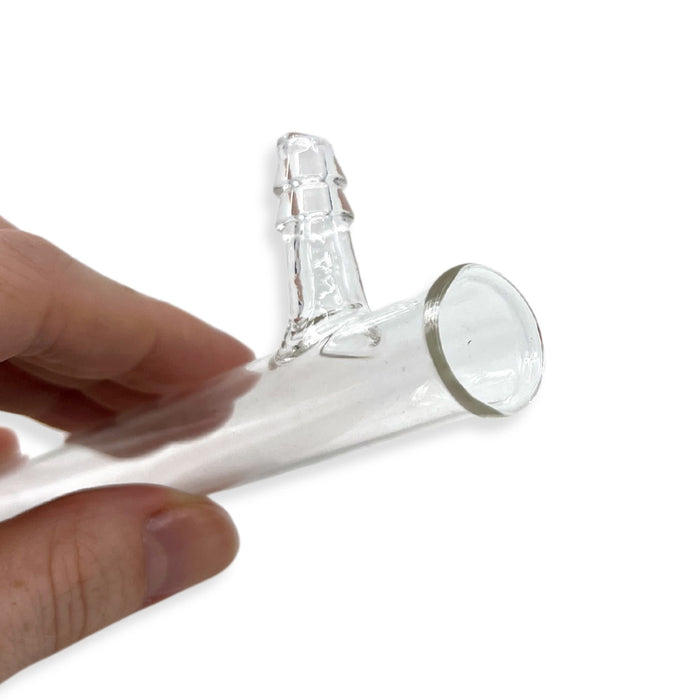 Eisco Labs - 125x16mm Borosilicate Glass Test Tube with Side Arm - Lab Equipment for Gas Collection, Distillation, and Chemical Reactions - Durable and Easy to Clean