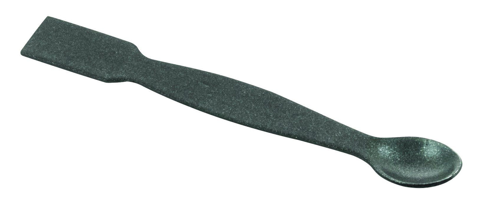 Scoop with Spatula, 5.9" - Teflon Coated Stainless Steel