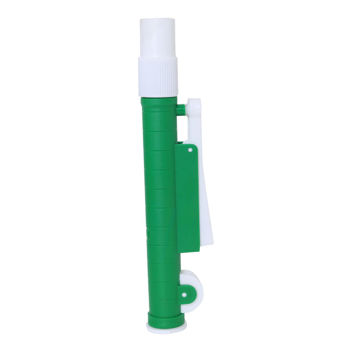 Pipette Pump, 10ml - Green Color - Precise Pipetting & Quick Emptying - Eisco Labs