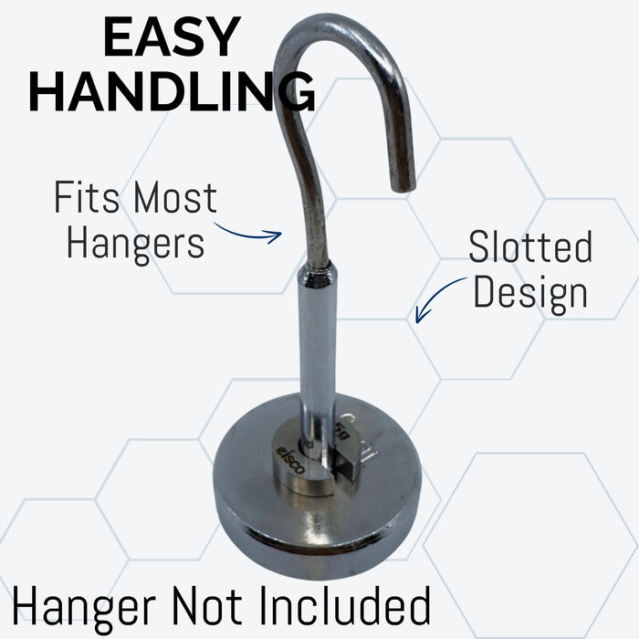 Eisco Labs - Spare 5g Slotted Mass – Stainless Steel, Precision Weight with 5/8" Outer Diameter, Slotted Design for Lab & Physics Experiments, Single Pack