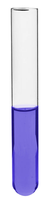 48PK Test Tubes, 7mL, 12x100mm - Rimless - Light Wall, 1mm Thick - Borosilicate 3.3 Glass