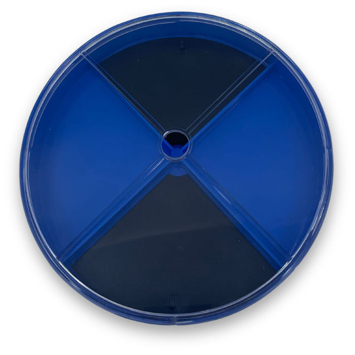 Eisco Labs - Choice Chamber 180x35mm - 4-Compartment Behavior Experiment Tool with Transparent Lid for Biology Studies, Classroom Demos, and Scientific Observations - Durable Educational Lab Equipment