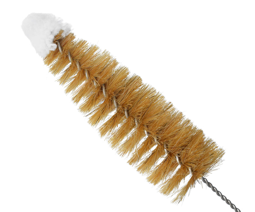 Tapered Bristle Brush with Cotton Yarn Tip, 0.75-1.25" Diameter