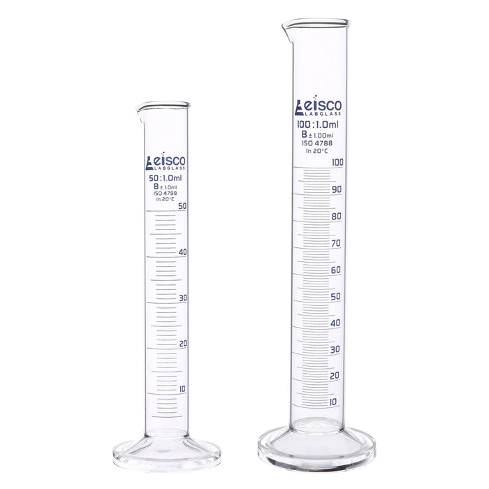 Titration Set Eisco Labs - Glass Titration Set - 100mL & 250mL Beakers, 50mL & 100mL