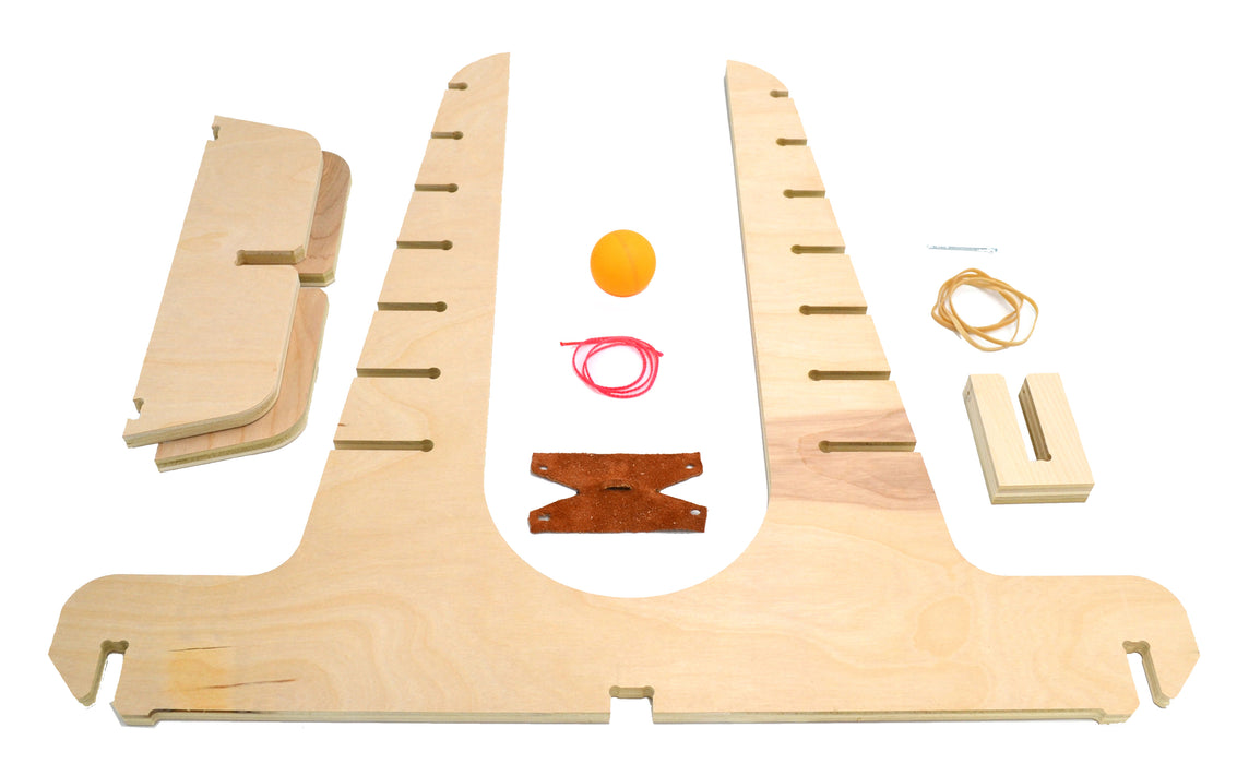 Projectile Motion Slingshot Kit - STEM Learning - Garage Physics by Eisco