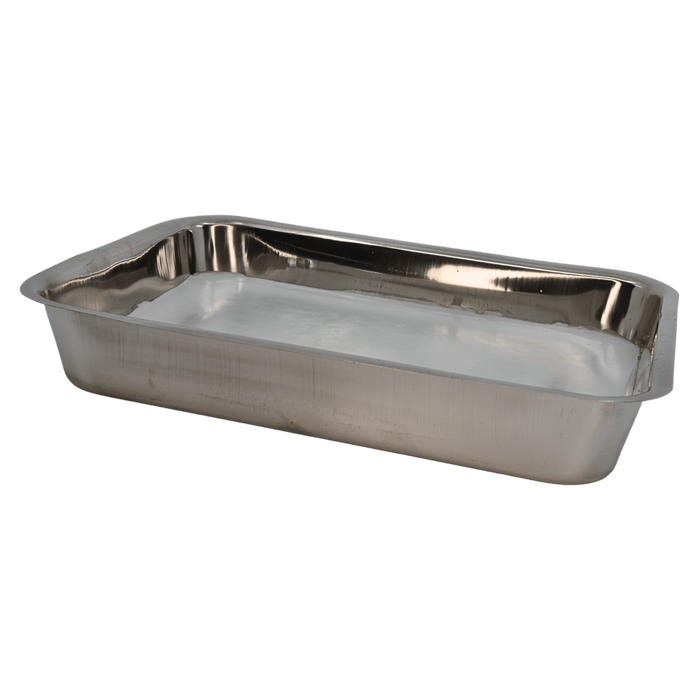 Eisco Labs - Metal Dissecting Tray with Wax, 12x9x2" - Stainless Steel Dissection Tray for Biology, Anatomy, Forensic Science & Specimen Pinning, Lab Dissection Trays, Wax-Lined Stainless Trays