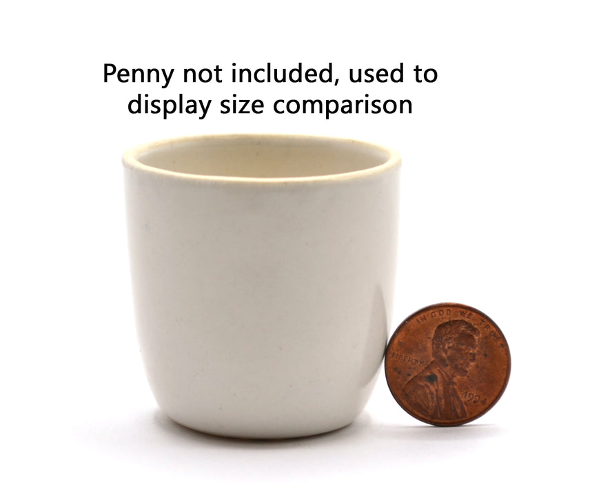 Gooch Crucible, 30ml - Glazed Porcelain, Unglazed Rim & Bottom Suface - Eisco Labs