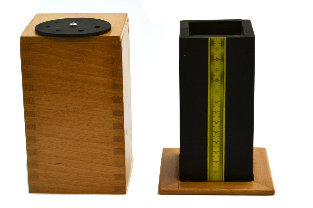 6.5" Tall Wooden Pin hole Camera