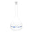 Volumetric Flask, 5000mL - Class A - Borosilicate Glass, Polyethylene Stopper, 34/35 Socket - QR Code Marking for Calibration Certificate