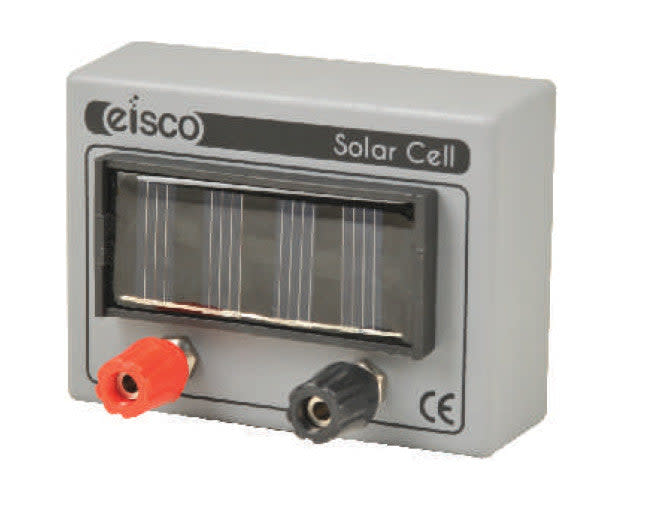 Solar Cell Unit with 4mm Terminals, Small - Great for Physics Projects ...