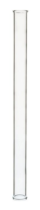 11.8" Combustion Tube, .67" diameter. Borosilicate Glass, Open Ended, Eisco Labs