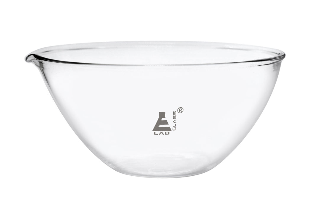 Evaporating Basin, 2000ml - Flat Bottom - Borosilicate Glass - Eisco Labs