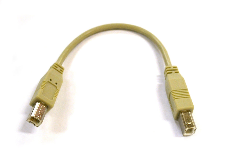 Eisco Labs USB 2.0 Cable - Type B Male to Type B Male - Converter Cable, 12.25" Length
