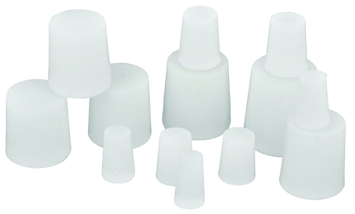 Silicon Rubber Cork-Translucent, bottom 18mm, top 21mm, length 26mm