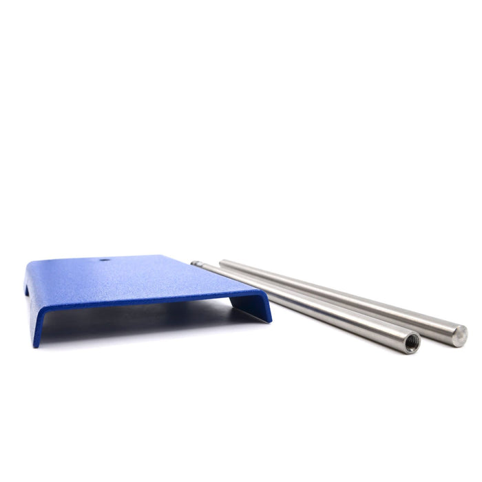 Blue Lab Rods Different Sizes Eisco 3 Piece Lab Stand - Base: 8”x5.5” - Assembled Rod: 23”L x 12mm D ...