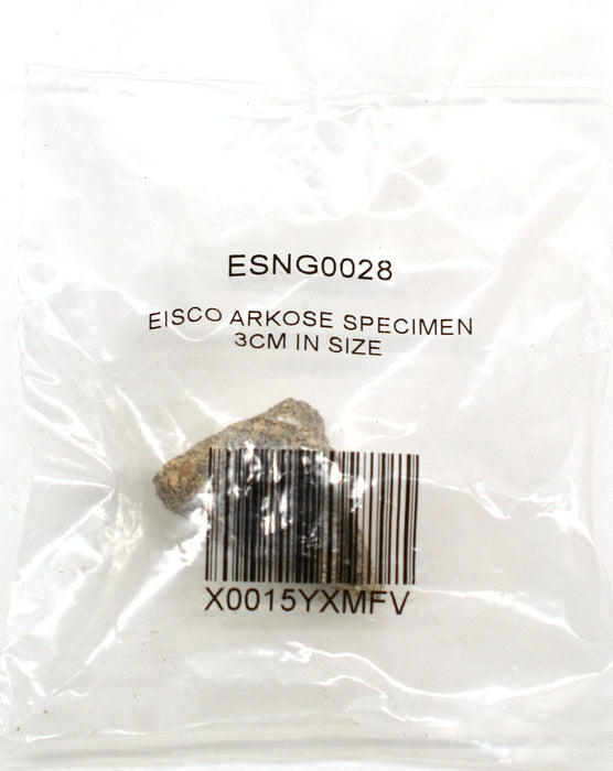Eisco Arkose Sandstone Specimen (Sedimentary Rock), Approx. 1" (3cm) - Pack of 12