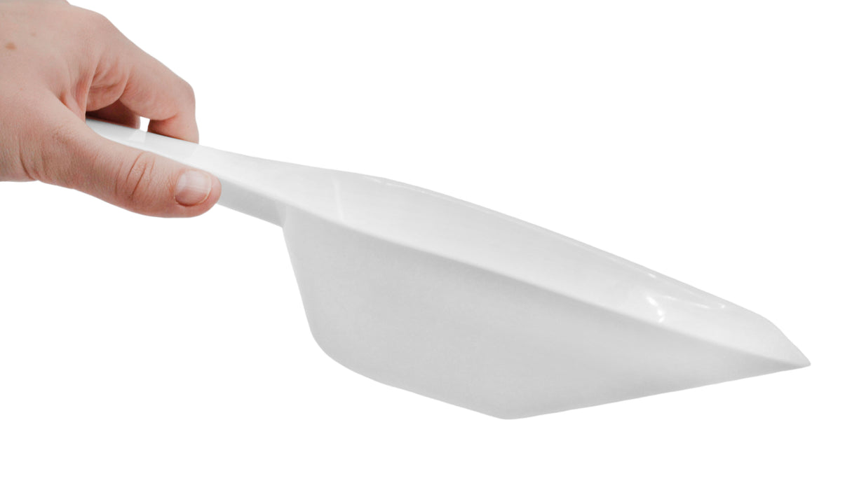 6PK Scoops, 500ml (16.9oz) - Polypropylene - Flat Bottom, Excellent for Measuring & Weighing