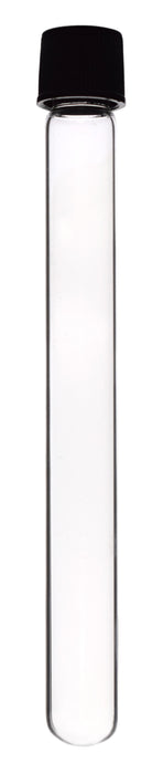 Culture Tube with Screw Cap, 20mL - 16x150mm - Round Bottom - Borosilicate Glass