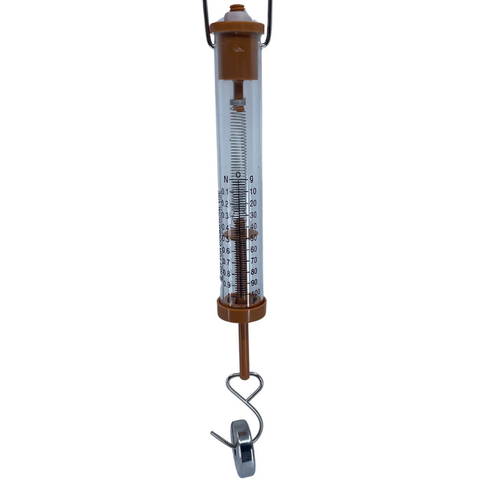 Eisco Labs - Acrylic Tubular Spring Scale (Dynamometer) 1N/100g Capaci