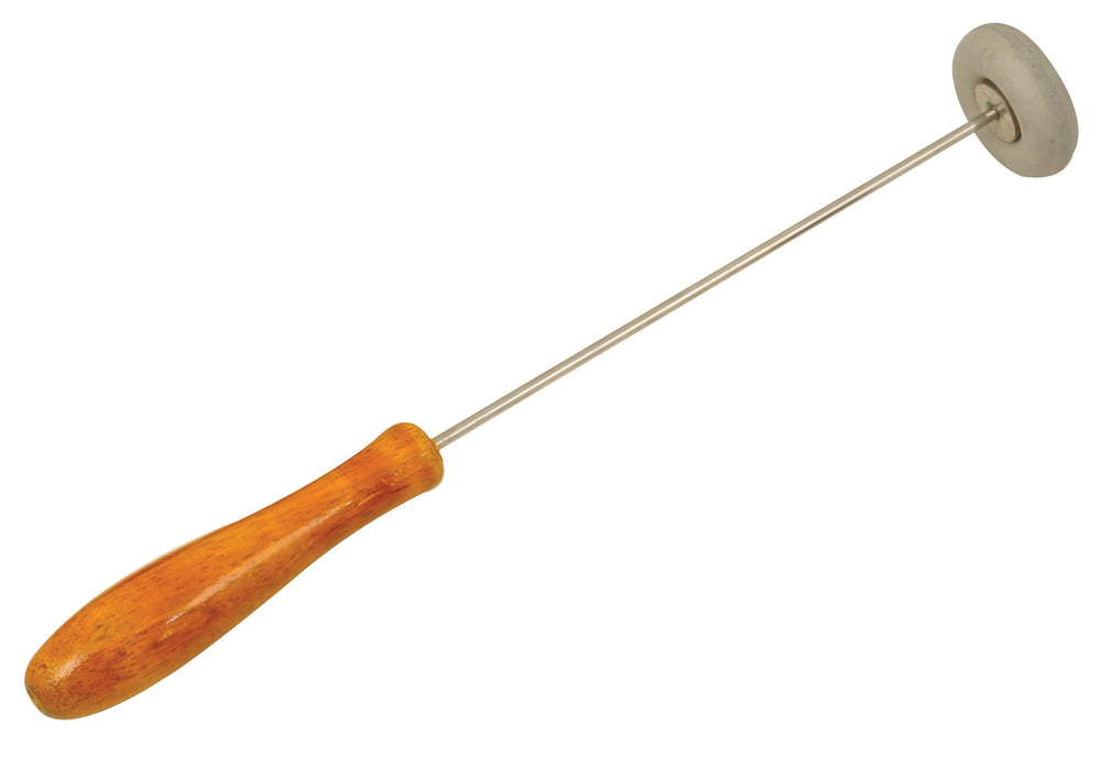 Hammer For Tuning Forks - Disc Shaped Rubber Mounted