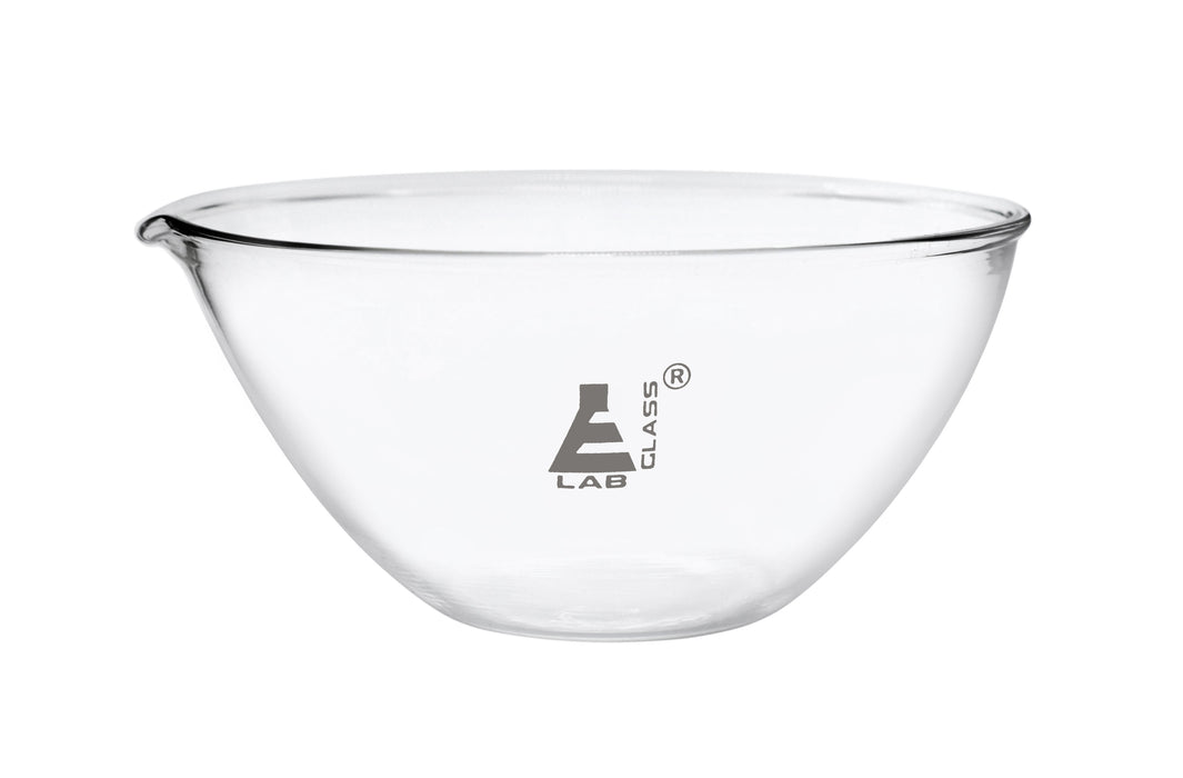 Evaporating Basin, 1000ml - Flat Bottom - Borosilicate Glass - Eisco Labs