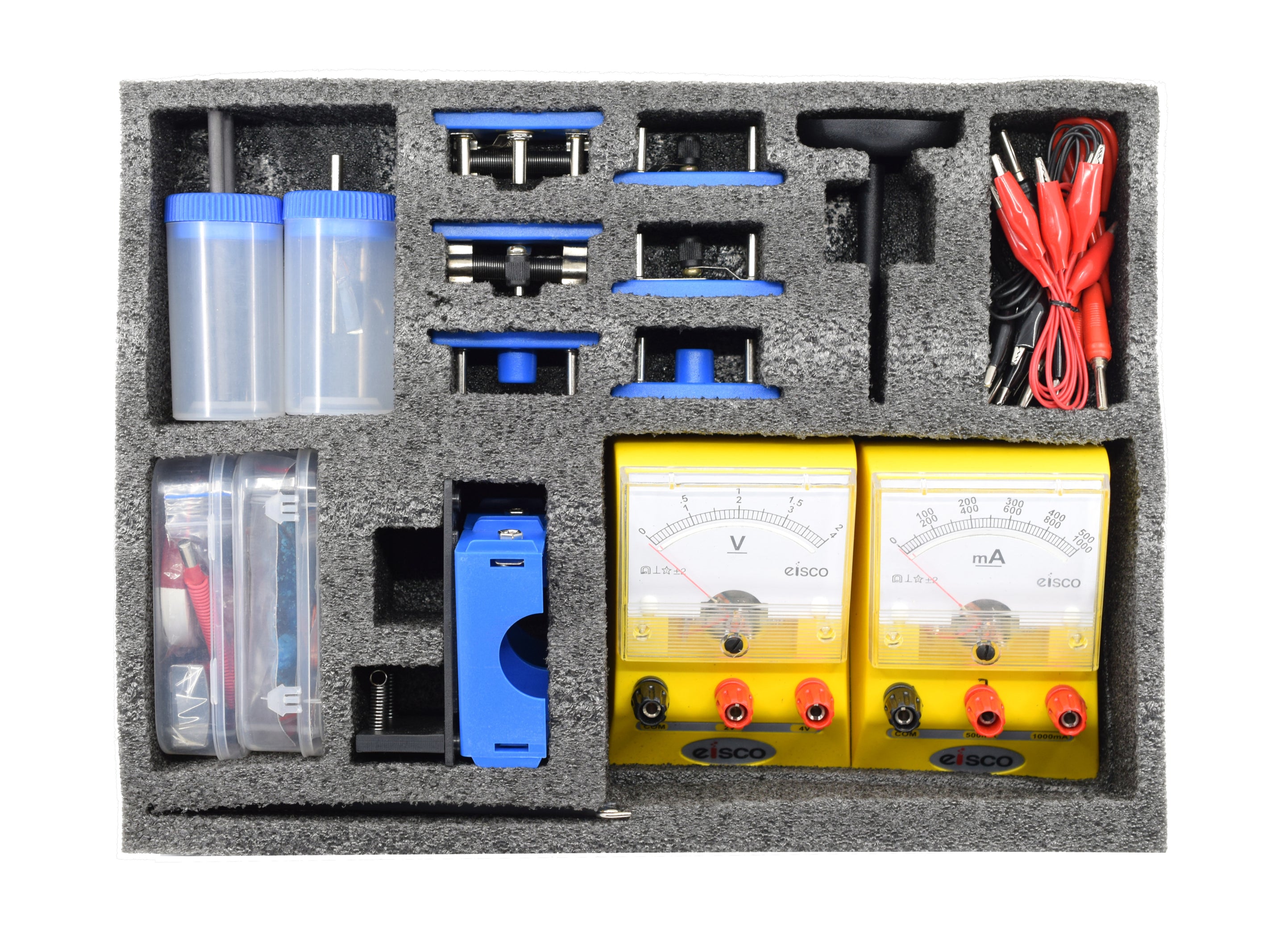 Electricity Starter Kit - Materials for Physics Experiments - Eisco La ...
