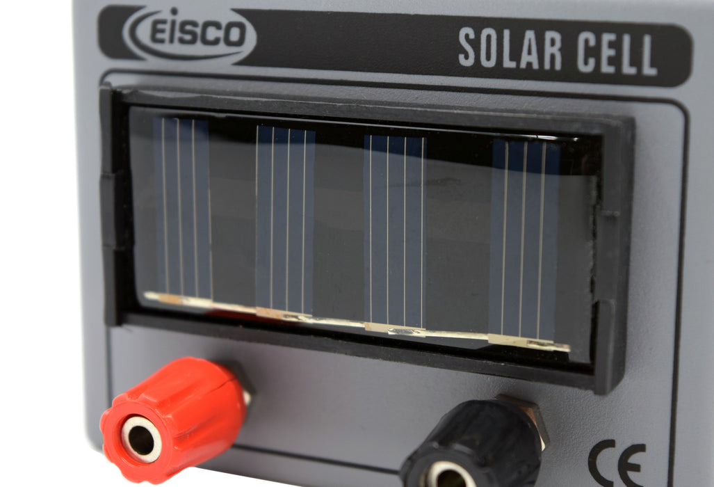 Solar Cell Unit with 4mm Terminals, Small - Great for Physics Projects and Experiments - Eisco labs