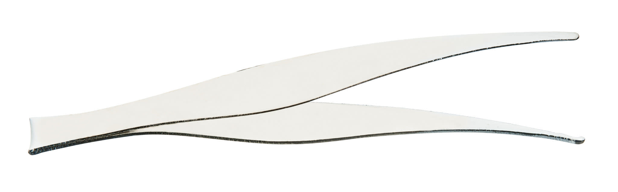 Curved Forceps, 90cm - Chrome Plated Brass - For Balance Weights - Eisco Labs