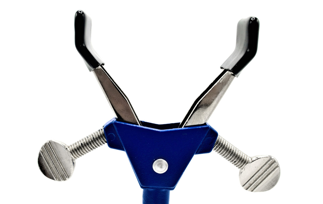 2 Finger Spring Loaded Clamp, Swivel Bosshead - 2.75" Max Opening