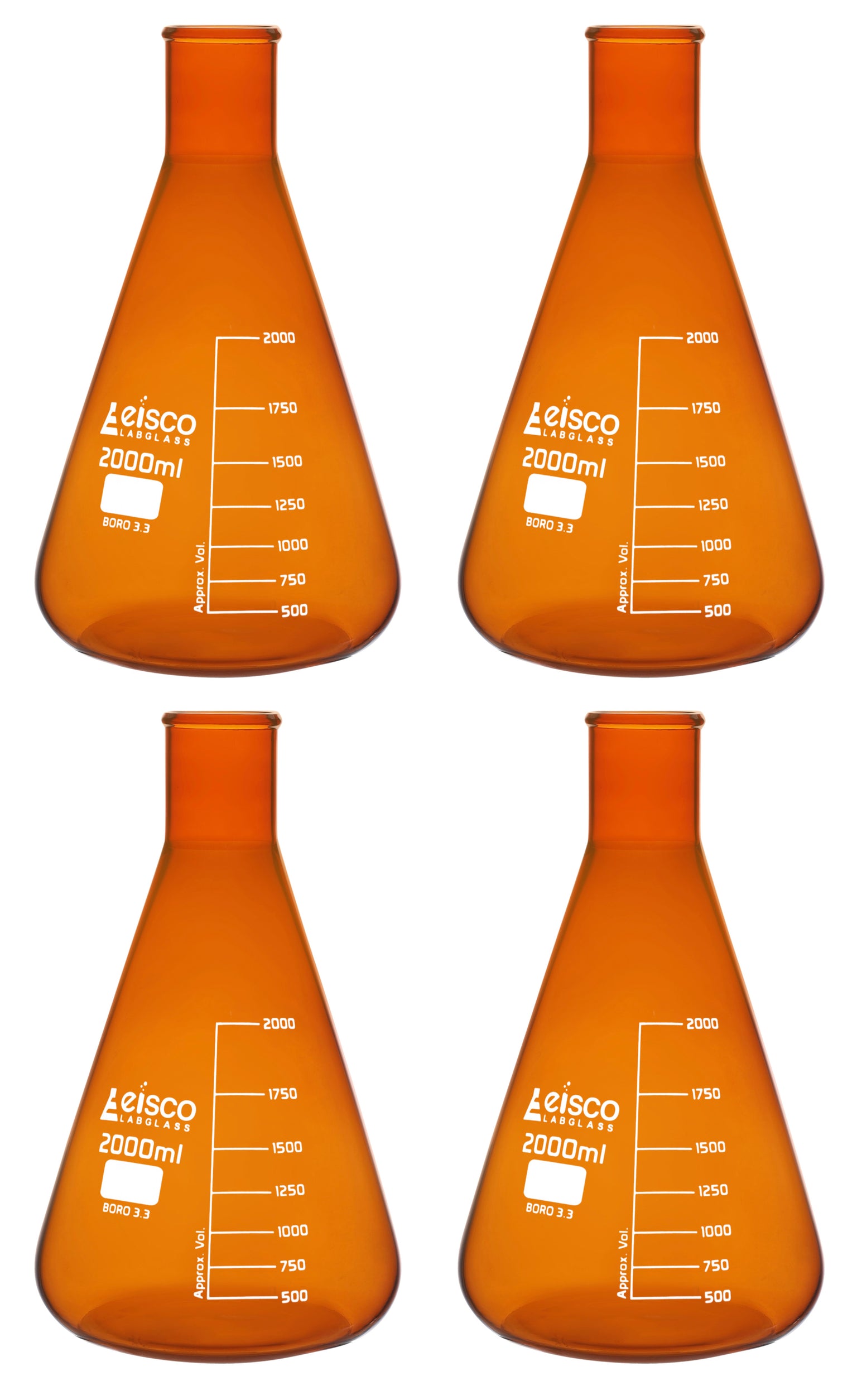 Erlenmeyer Flasks — Eisco Labs