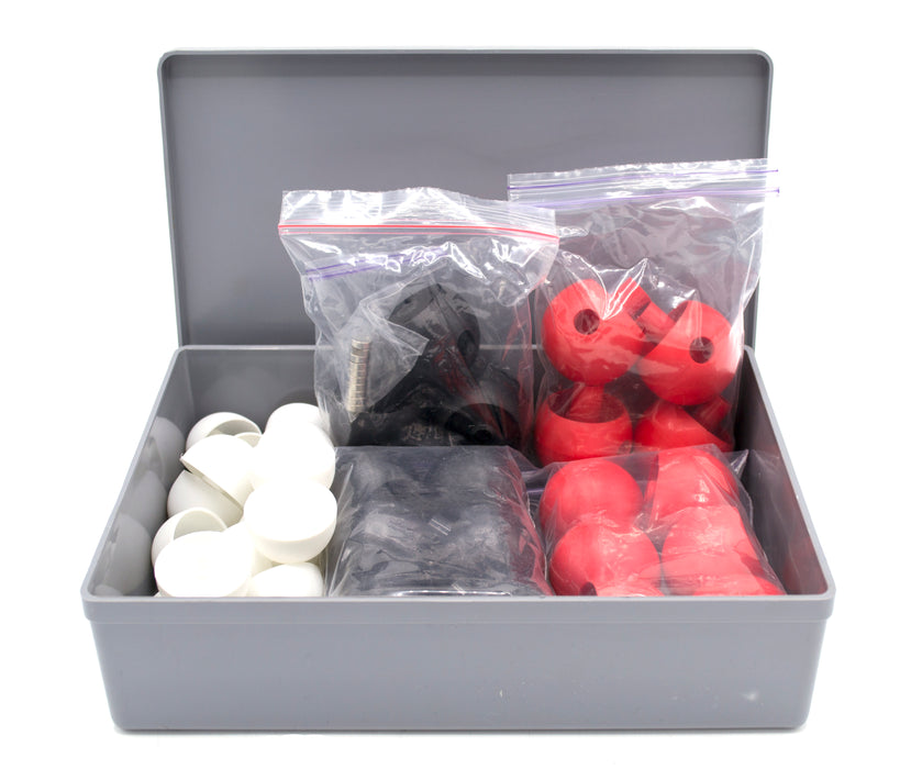 Magnetic Atoms Molecular Model Set (Carbon, Methane, Butane) - Eisco Labs