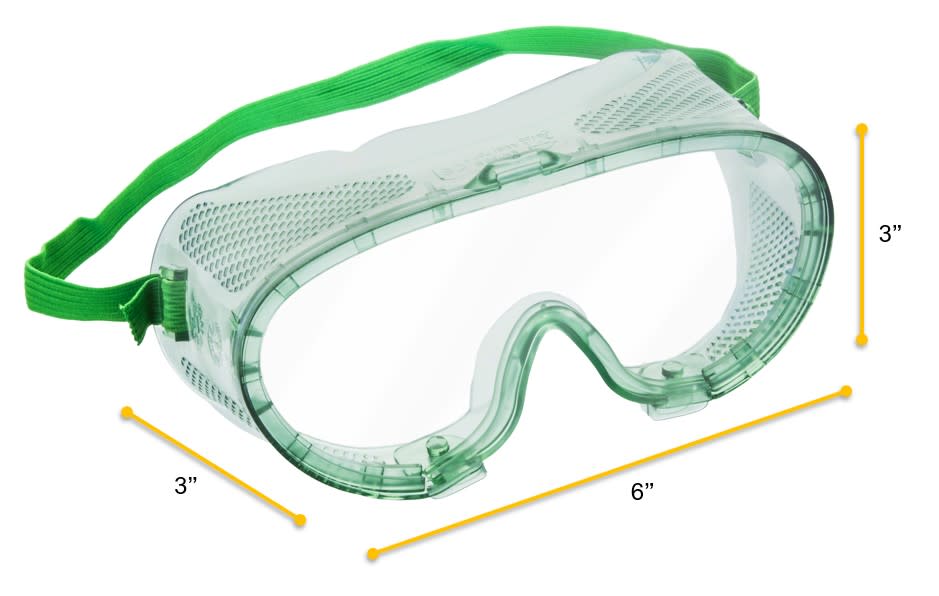 Safety Goggles - Direct Vent, Anti-Fog