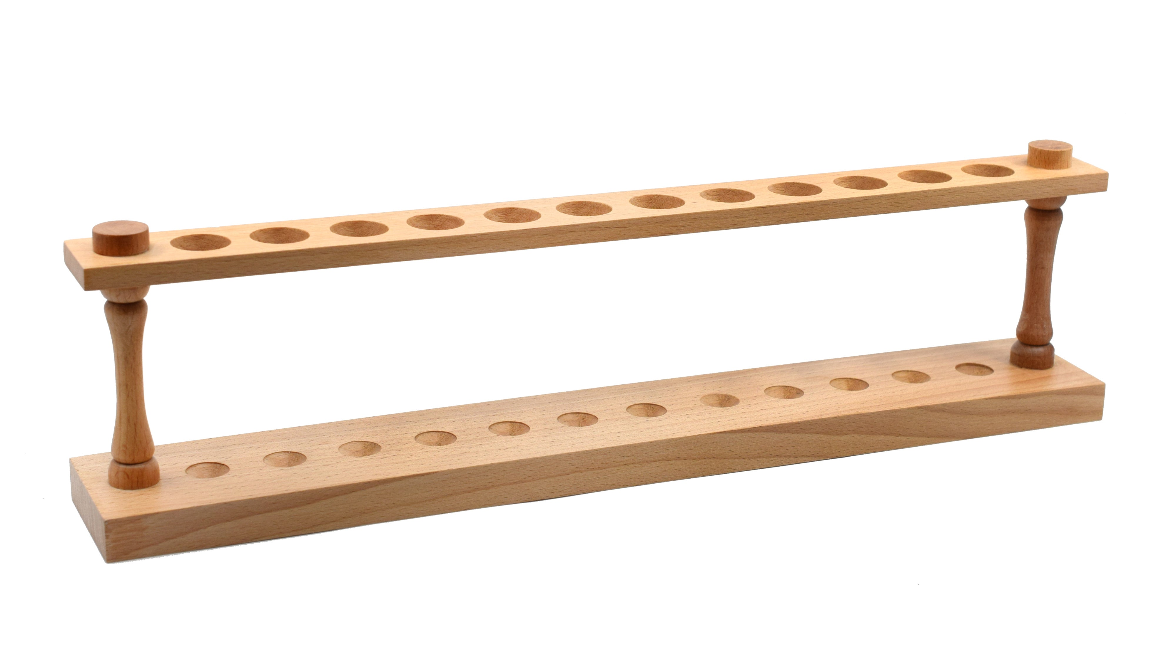 Test Tube Rack - Holds 12 x 22mm Tubes - Hardwood — Eisco Labs