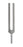 Tuning Fork, 512Hz Frequency - Note "C" - Aluminum with Round Stem