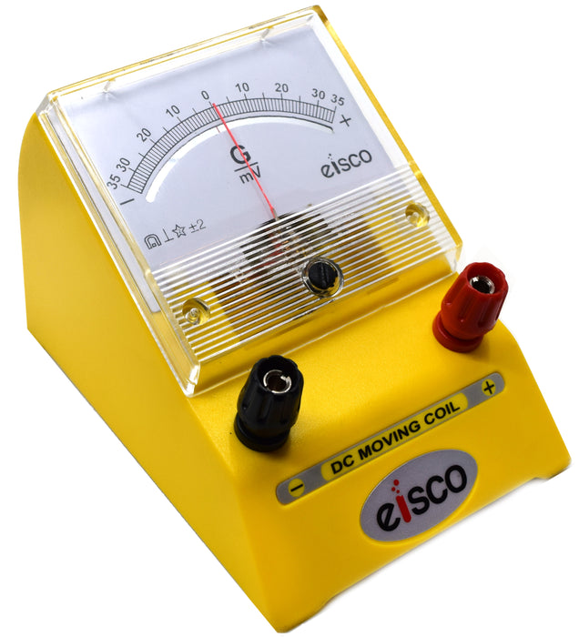 Moving Coil Meters DC Galvanometer - Type EDM-80, 35-0-35 mV Sensitivity 1mV/Div - Eisco Labs