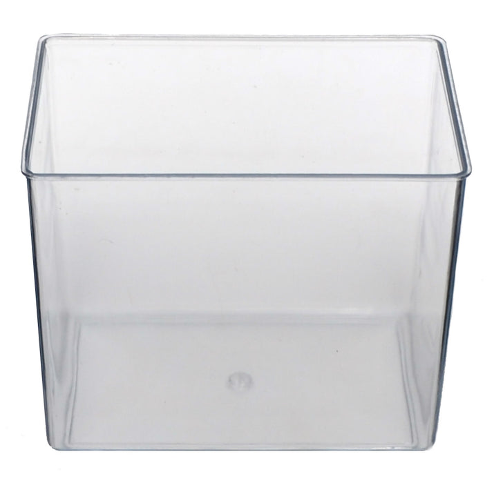 Aquarium Tank, Small - Molded Plastic - 0.75 Gallon Capacity - 7" x 6" x 4.25" - Eisco Labs