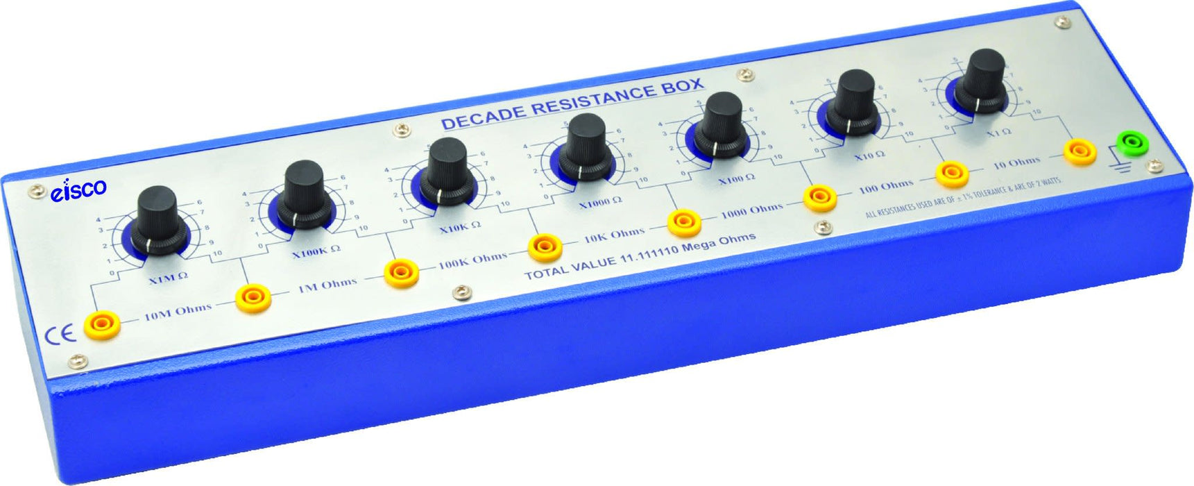 Eisco Labs Decade Resistance Box (7 Decades)